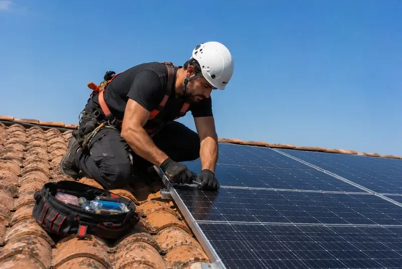 Maintenance et monitoring de panneaux solaires à Coudekerque-Branche